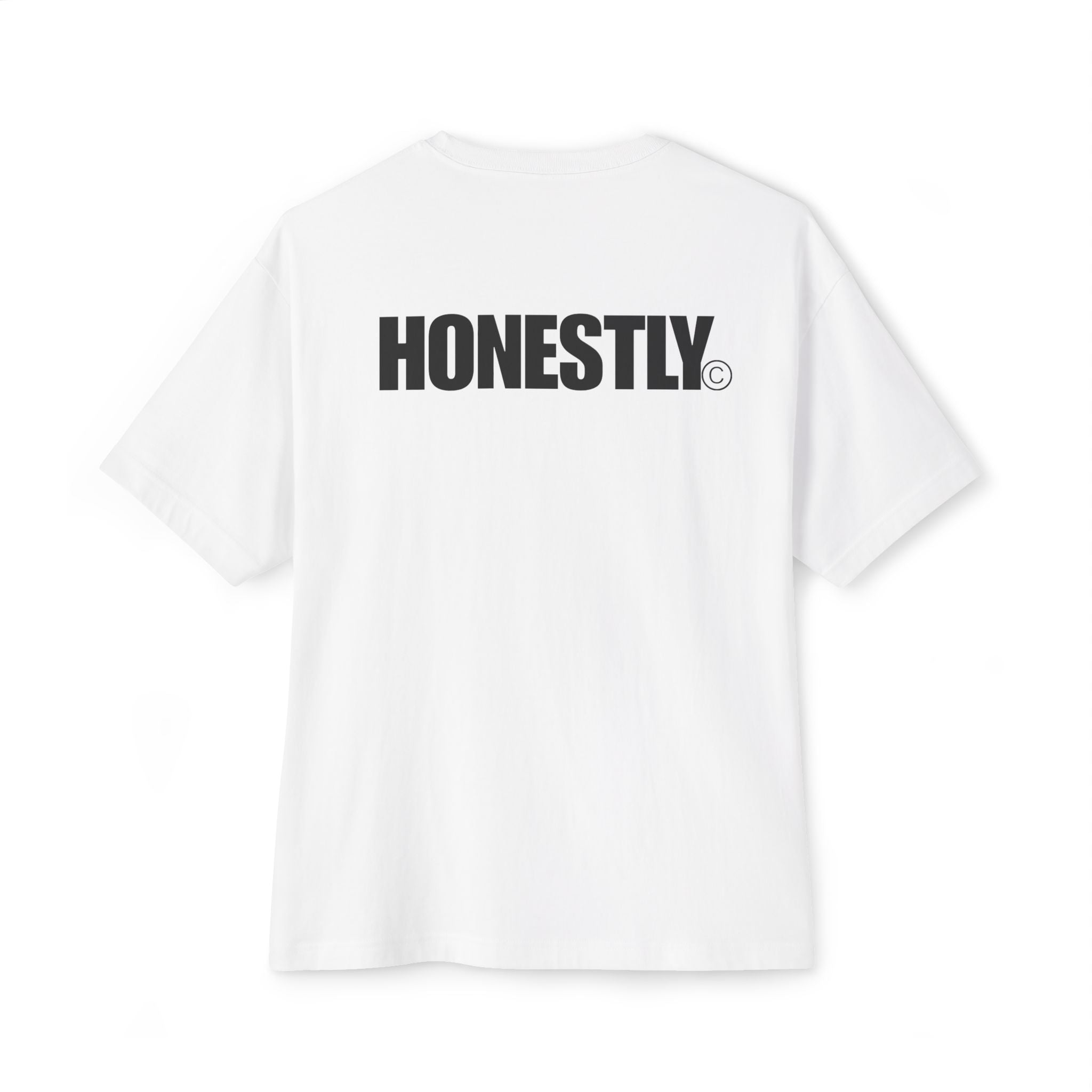 over size t-shirt HONESTLY