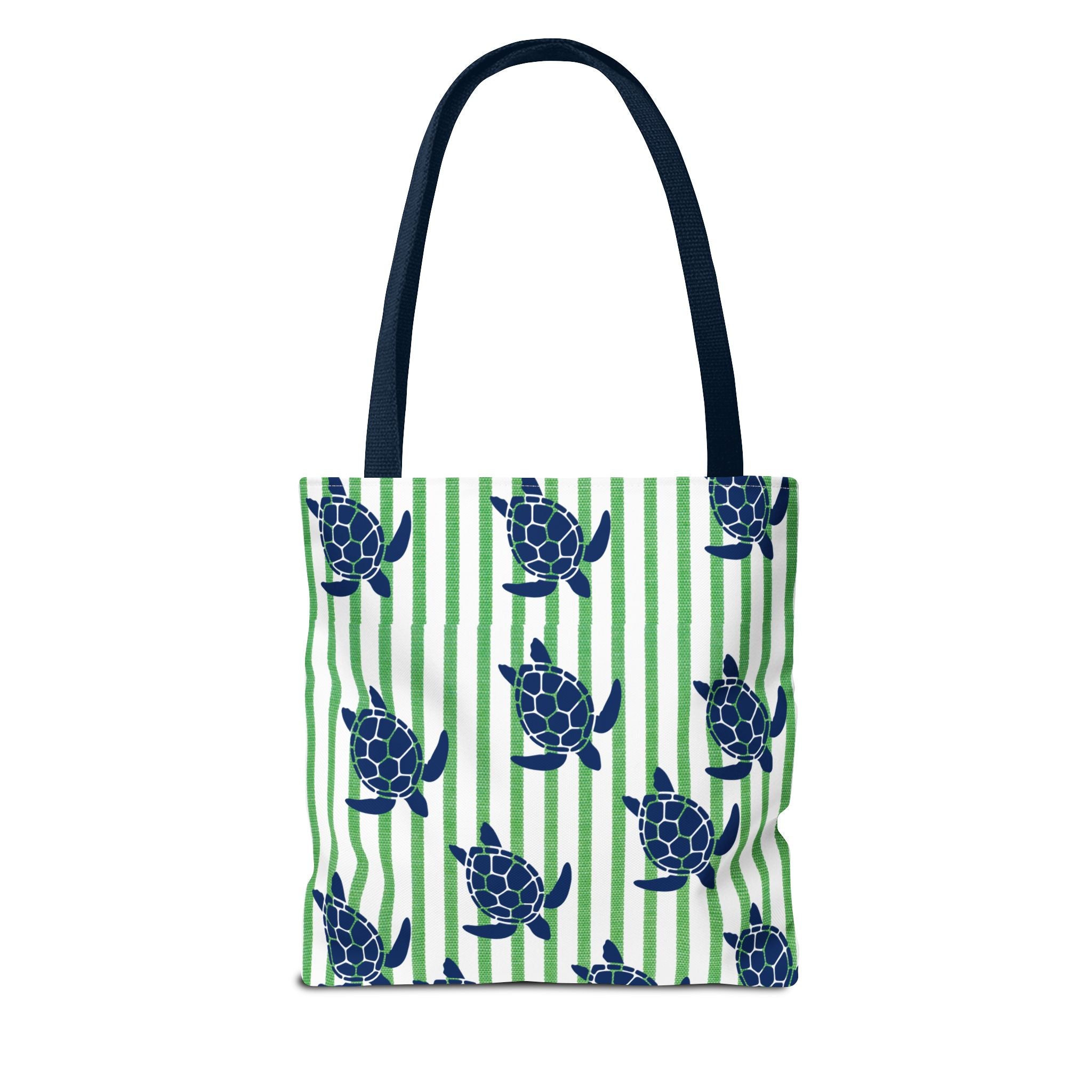 Sea Turtle Stripe Tote Bag