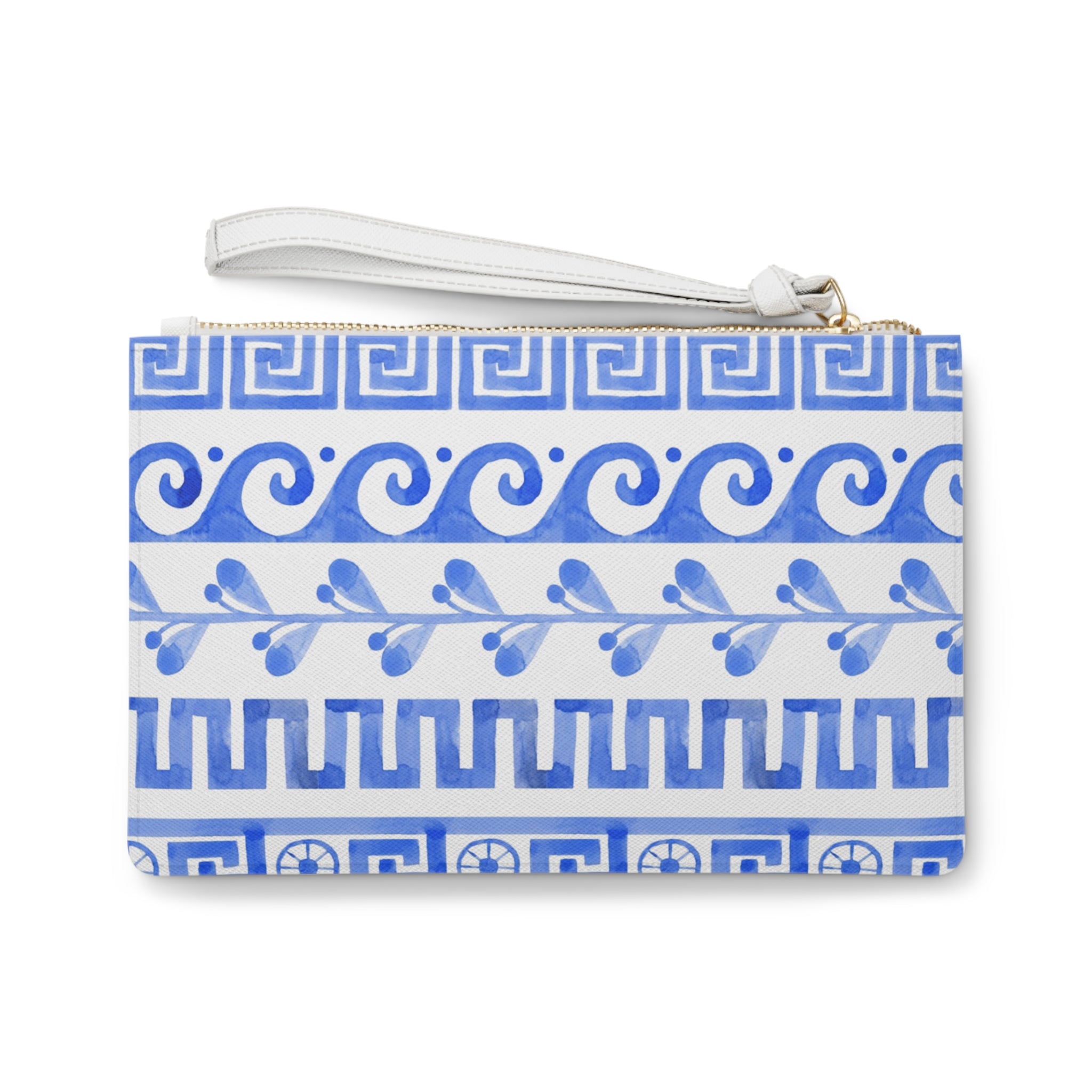 Greek Wave Clutch Bag