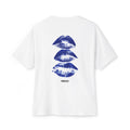 The "Blue Kisses" Boxy Tee