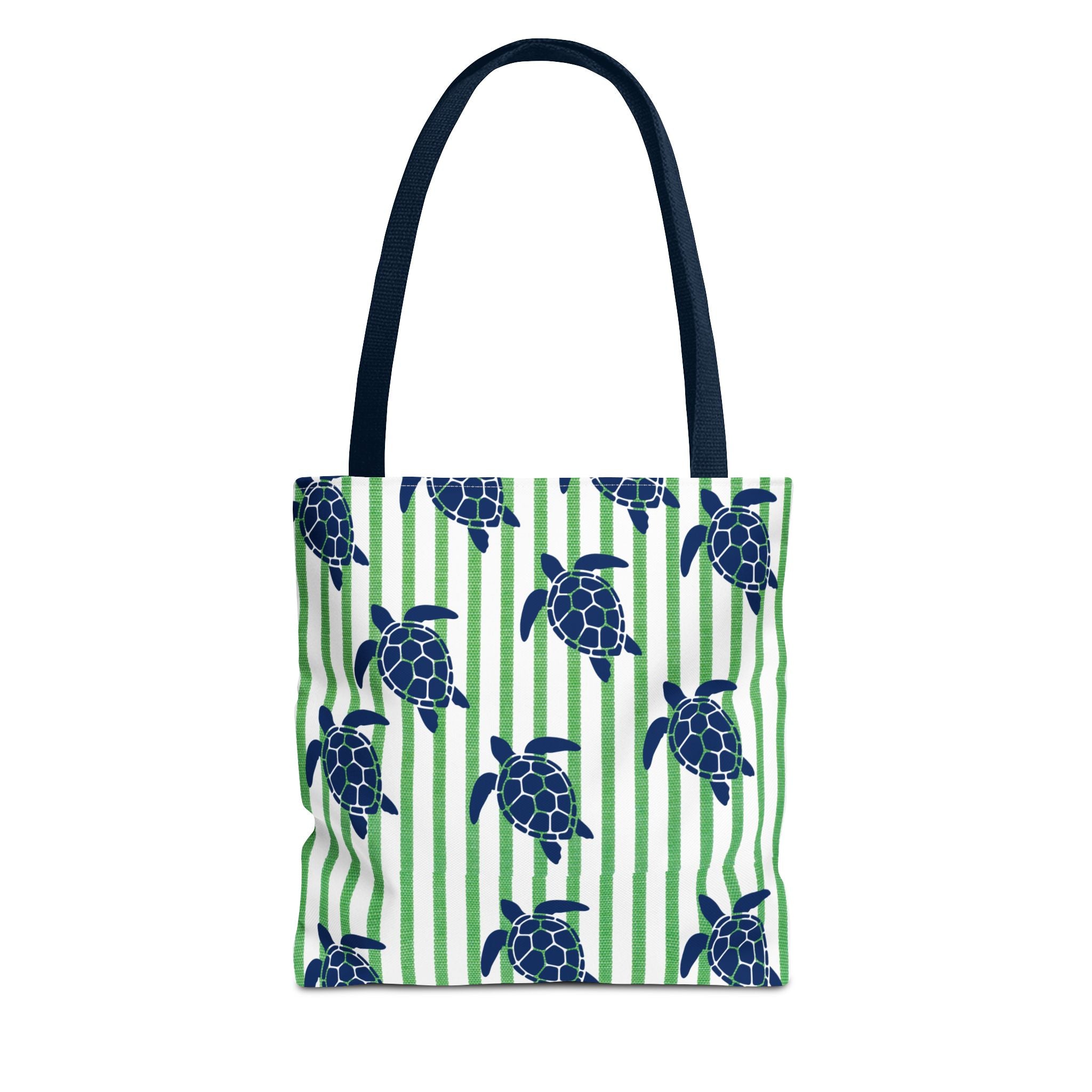Sea Turtle Stripe Tote Bag